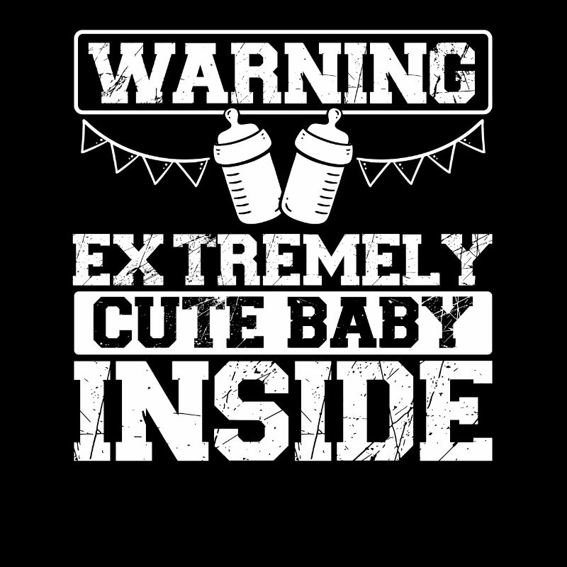 Attention: Bébé mignon à l’intérieur