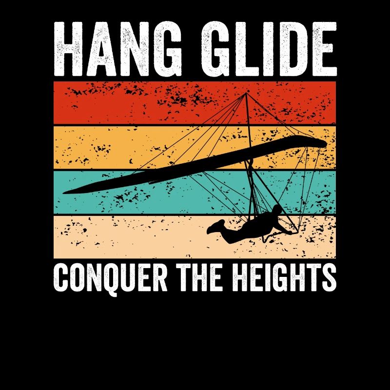 Hang gliding to the heights