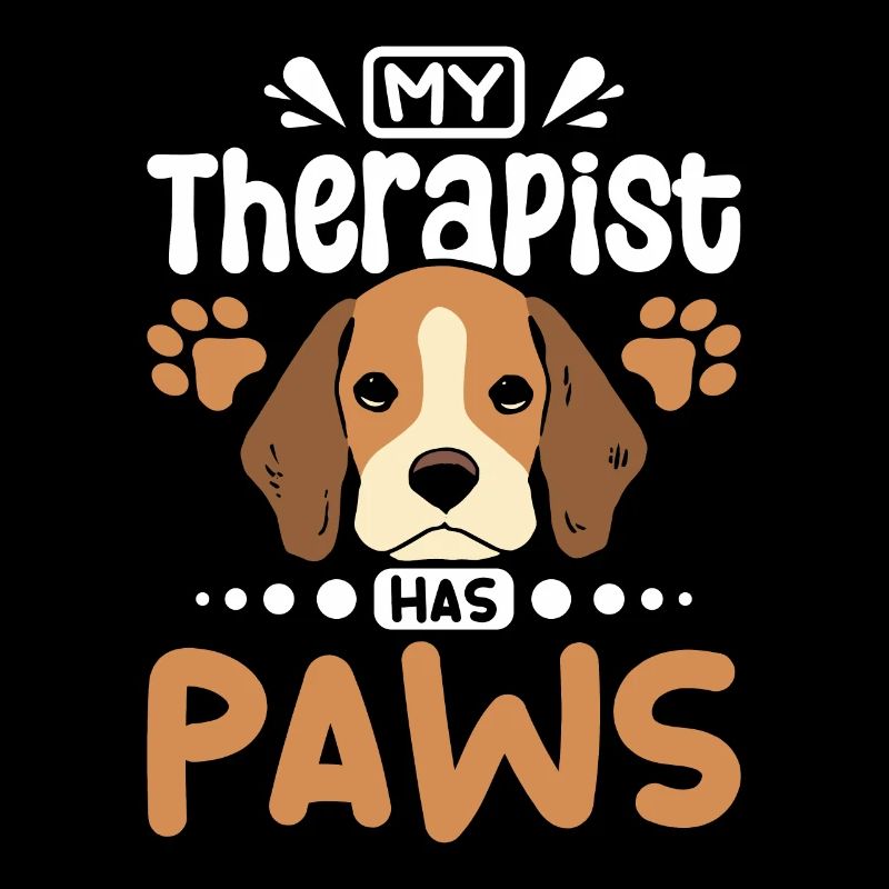 My therapist has paws beagle