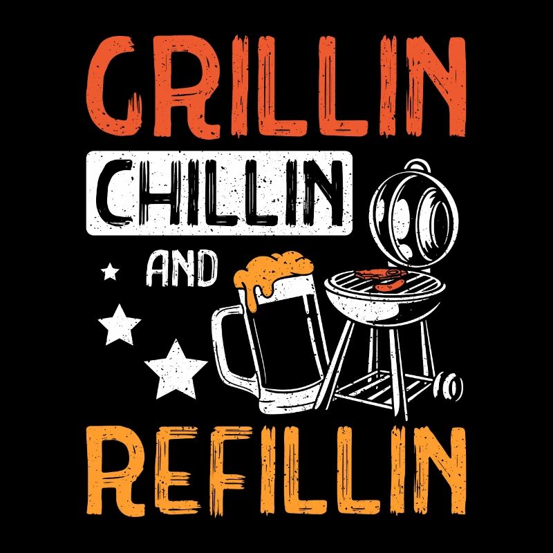 Grillin chillin and refillin Tailgate