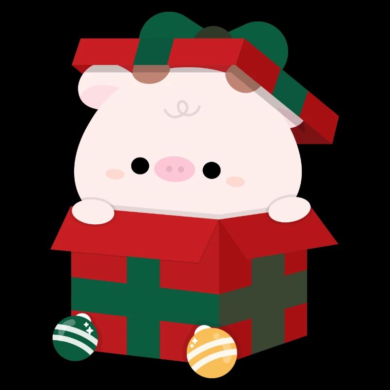 Kuh Weihnachtsgeschenk