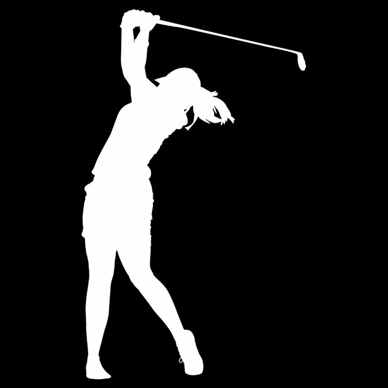 Golf golfer teeing off golf golfer