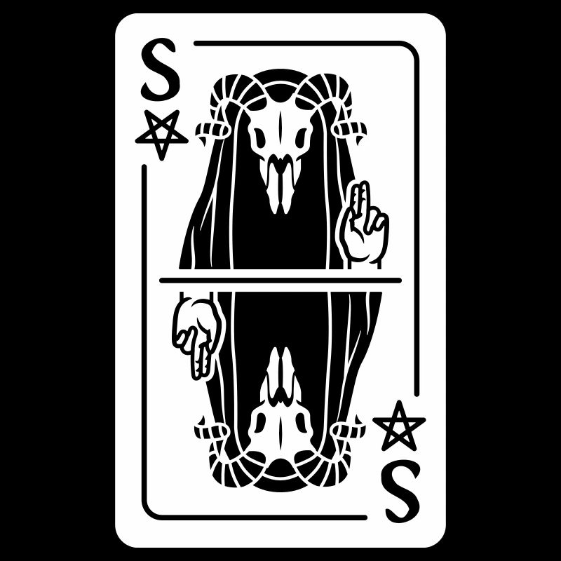 Devil Playing Card