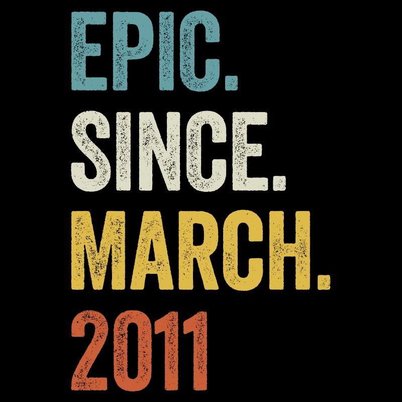 12 Years Epic Since March 2011 12th Birthday