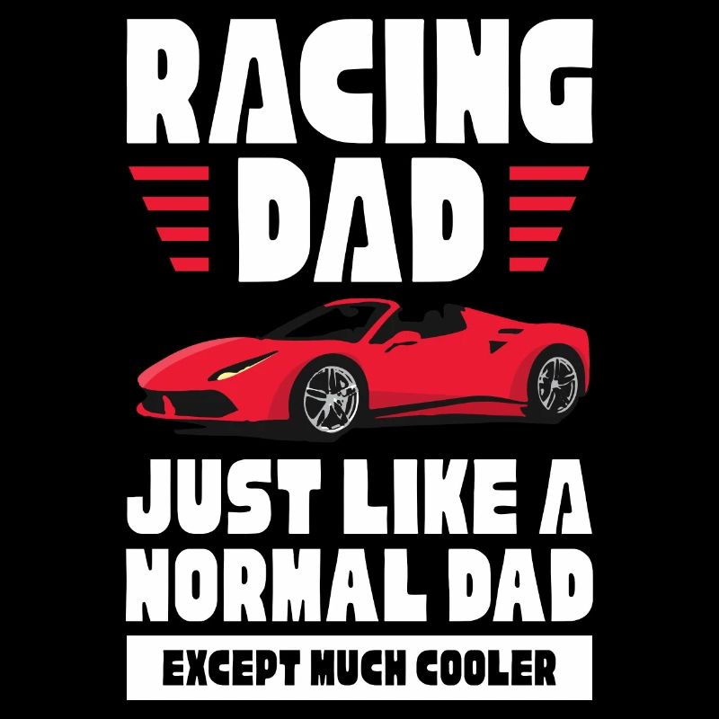 Papa de course comme un design normal mais beaucoup plus cool