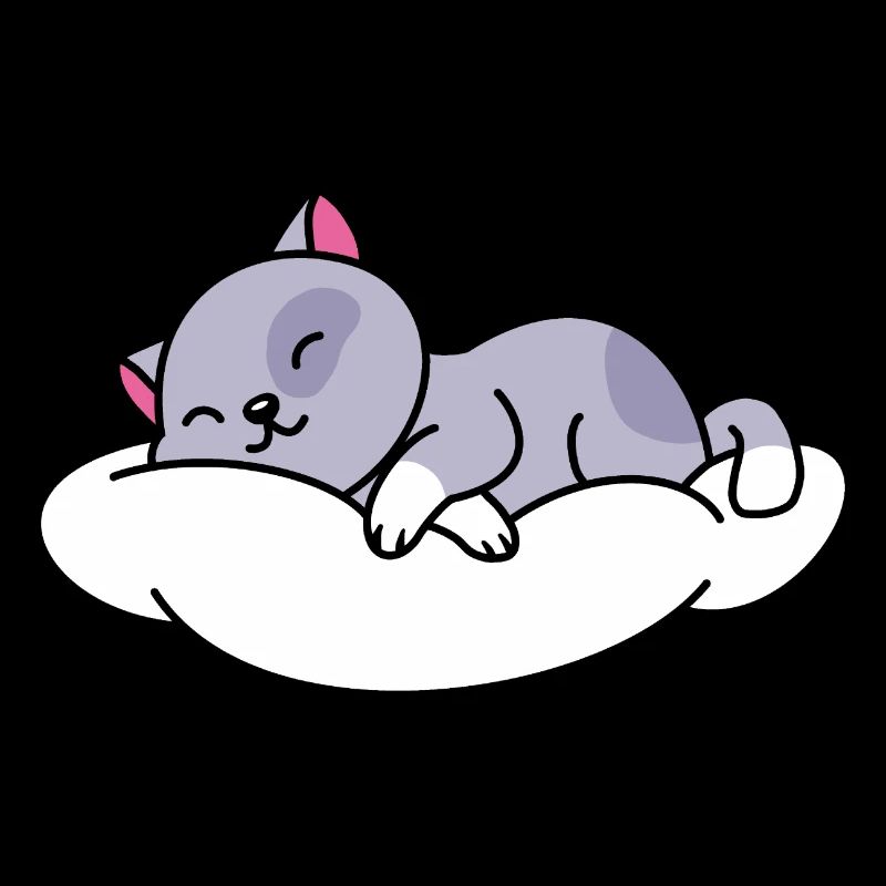 Cat Sleeping Cute