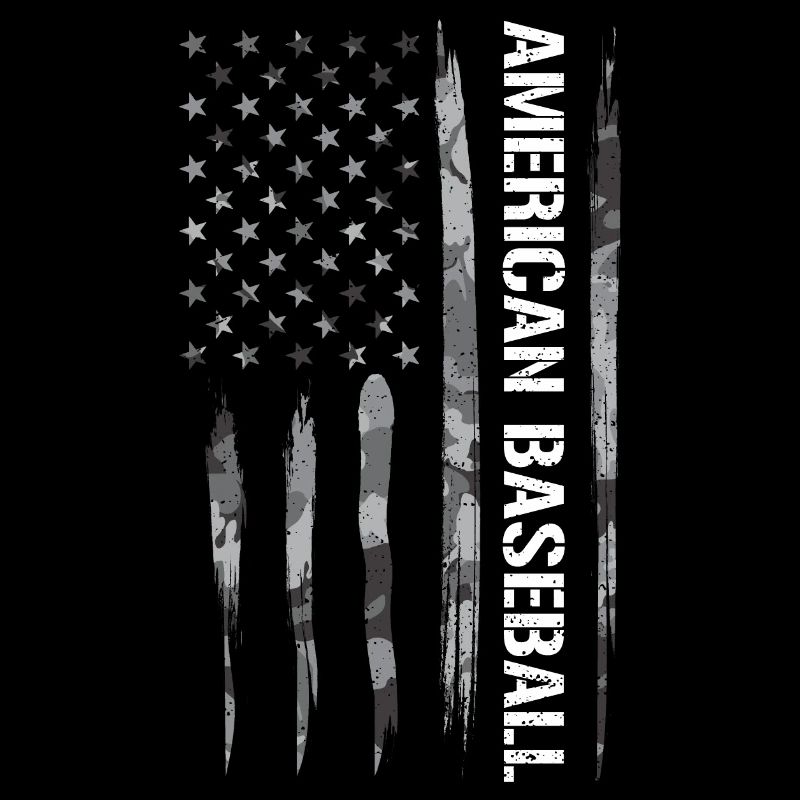 Baseball américain - Drapeau américain