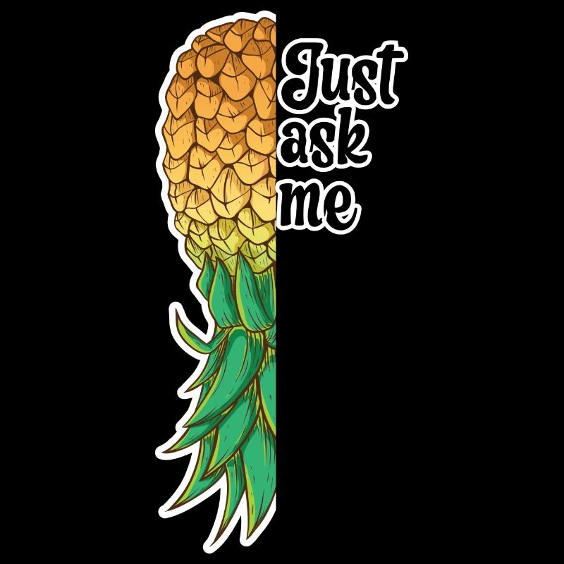 Upside Down Pineapple Swinger Il suffit de me demander Ananas