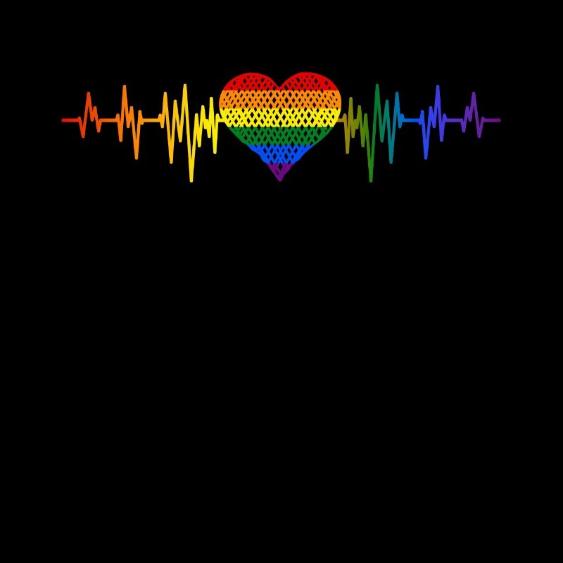 Gender Lesbians, Gays, Trans, Queer Rainbow
