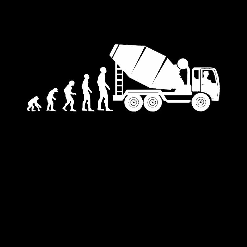 Betonmischer & Betonmischerfahrer Evolution Beruf