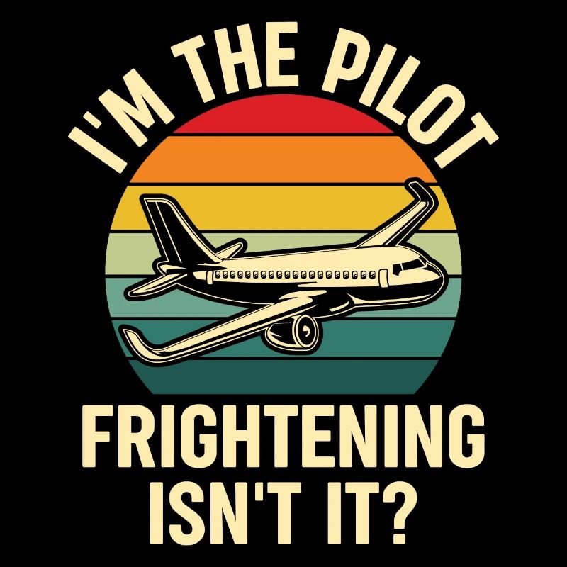Ich Bin Pilot - Flugkaptiän Passagierflugzeug