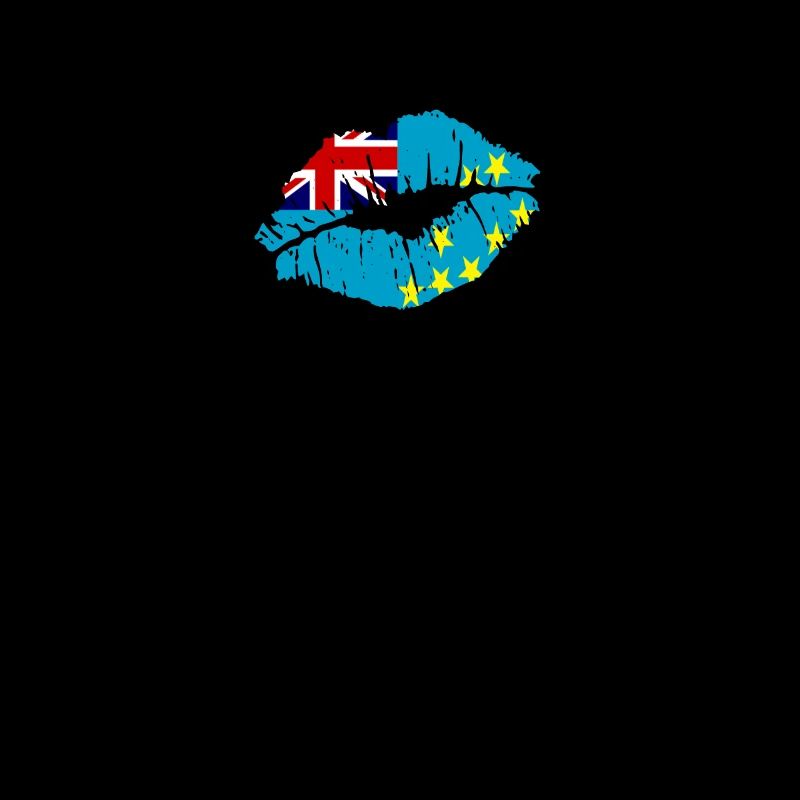 Tuvalu Flag Country Native Ancestry Pride Womens