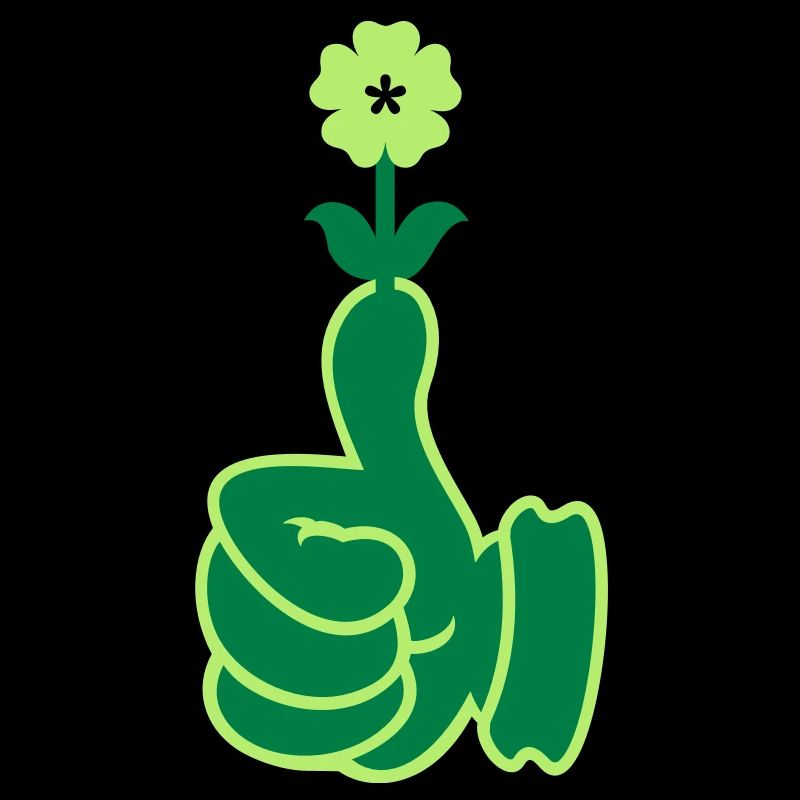 green thumb / Grüner Daumen (2c)