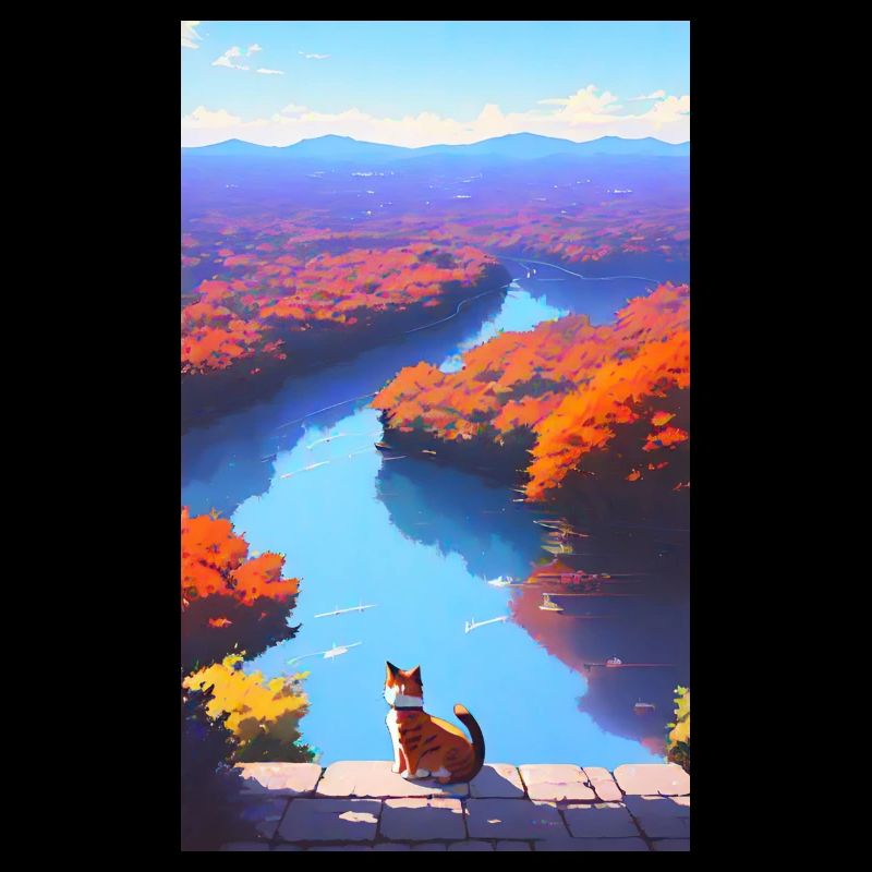 Chat | Animal de compagnie | Fan de chat | Anime | Chaton