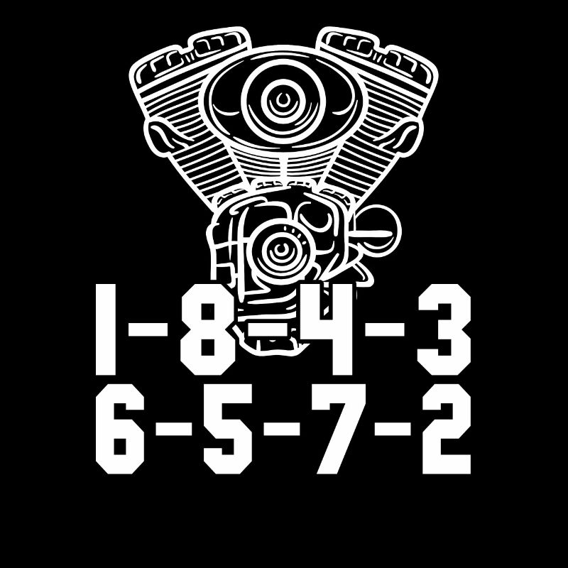 V8 Engine 1-8-4-3-6-5-7-2 Fire Order