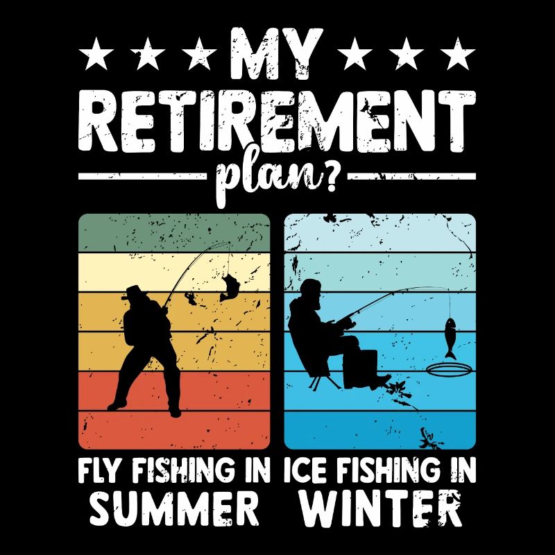 Pensionsplan Fliegenfischerei -Eisfischen