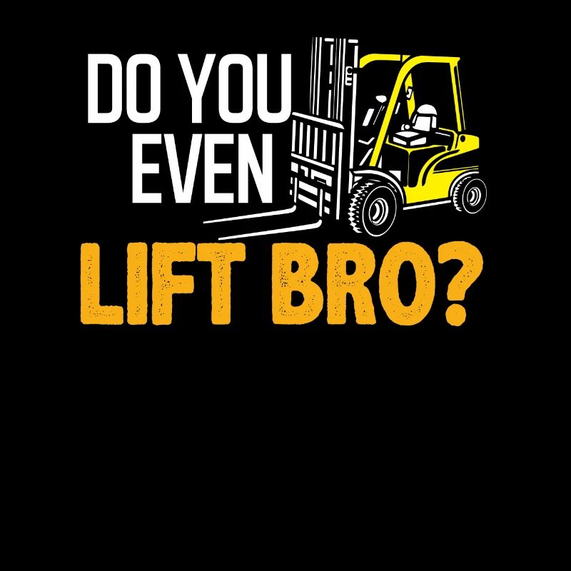 Forklift driver operator funny design