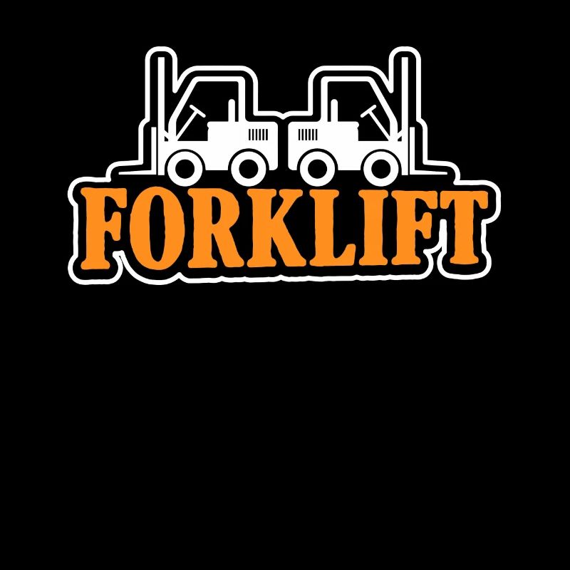 Forklift driver operator funny design