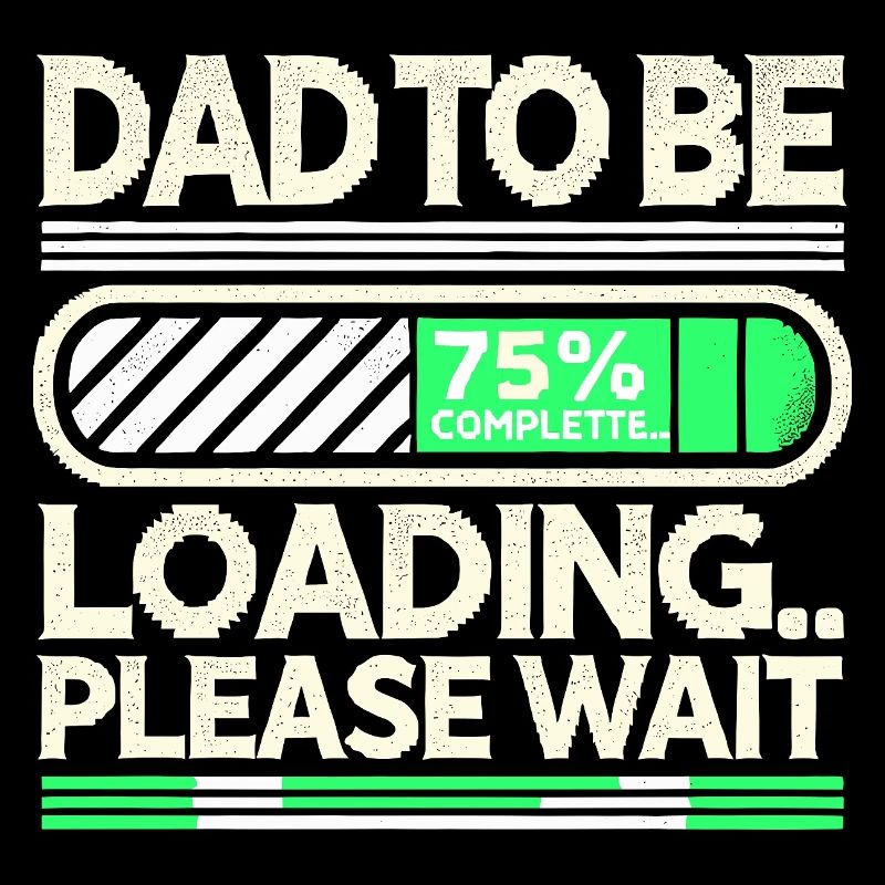 Papa wird geladen Bitte warten