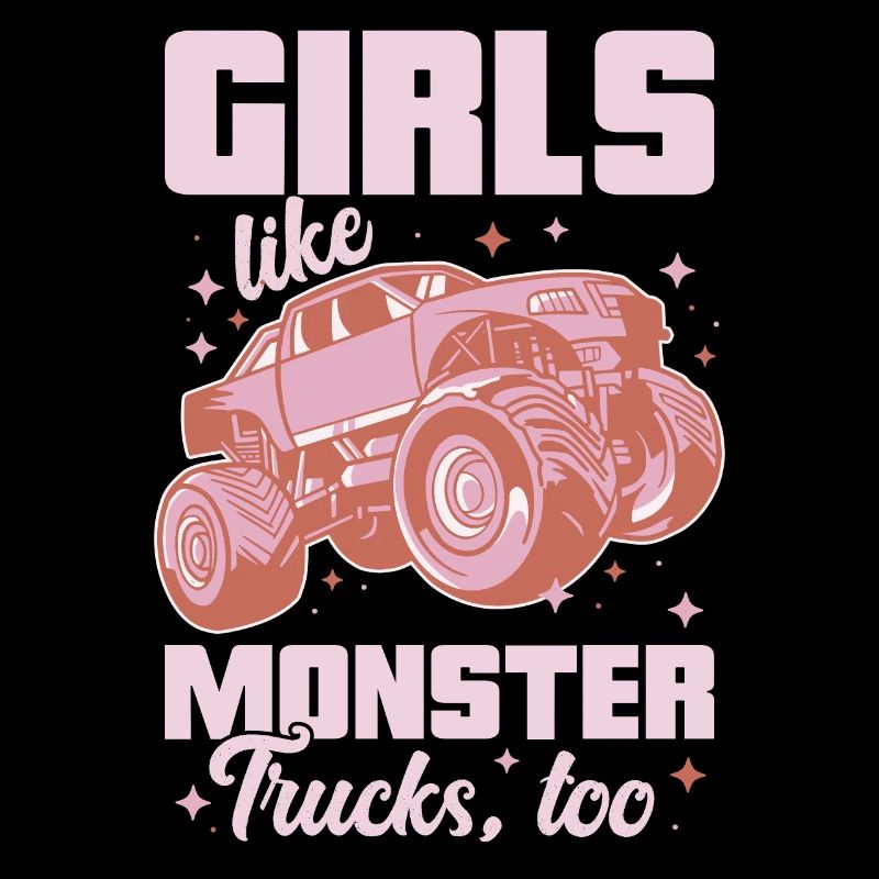Mädchen Mögen Monstertrucks Auch Mädchen Monster