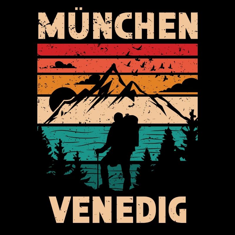 Alpenüberquerung München Venedig Fernwanderweg