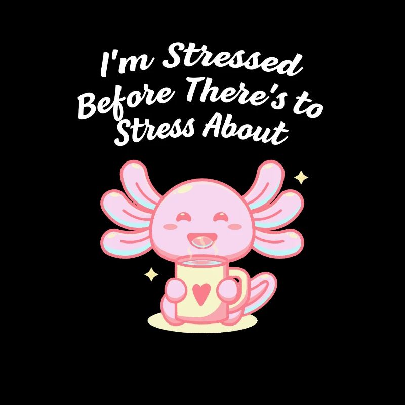 Ich bin gestresst, bevor Stress introvertiert nerd