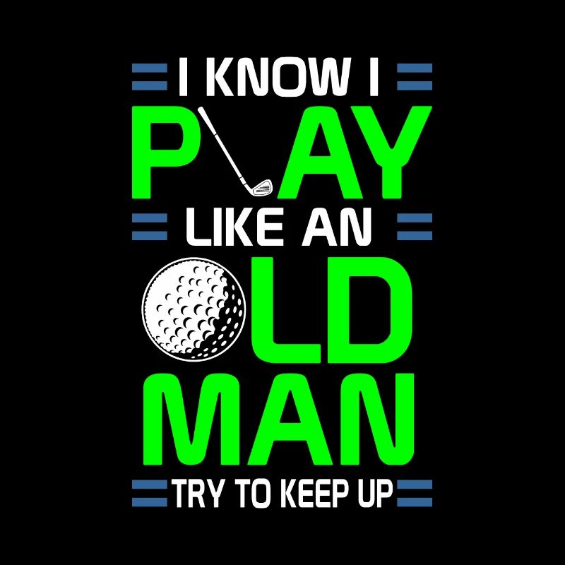 Golf Golfer Golf Course Gift Club de Golf Drôle