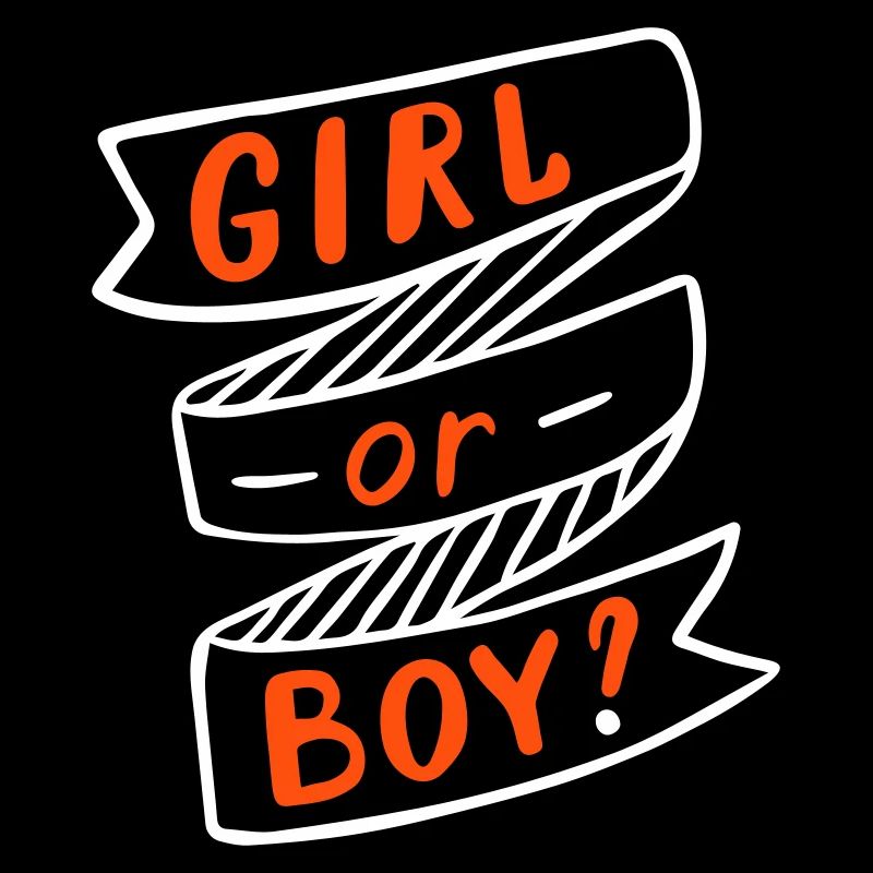 Boy or Girl Junge oder Mädchen Schwanger Pregnant