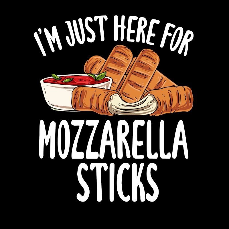 Je ne suis là que pour les bâtonnets de mozzarella
