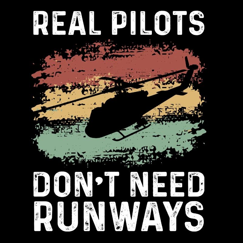 Hubschrauber Pilot Geschenk