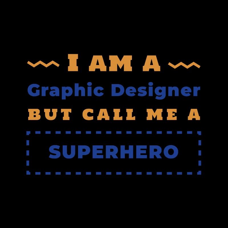 Je suis un designer graphique