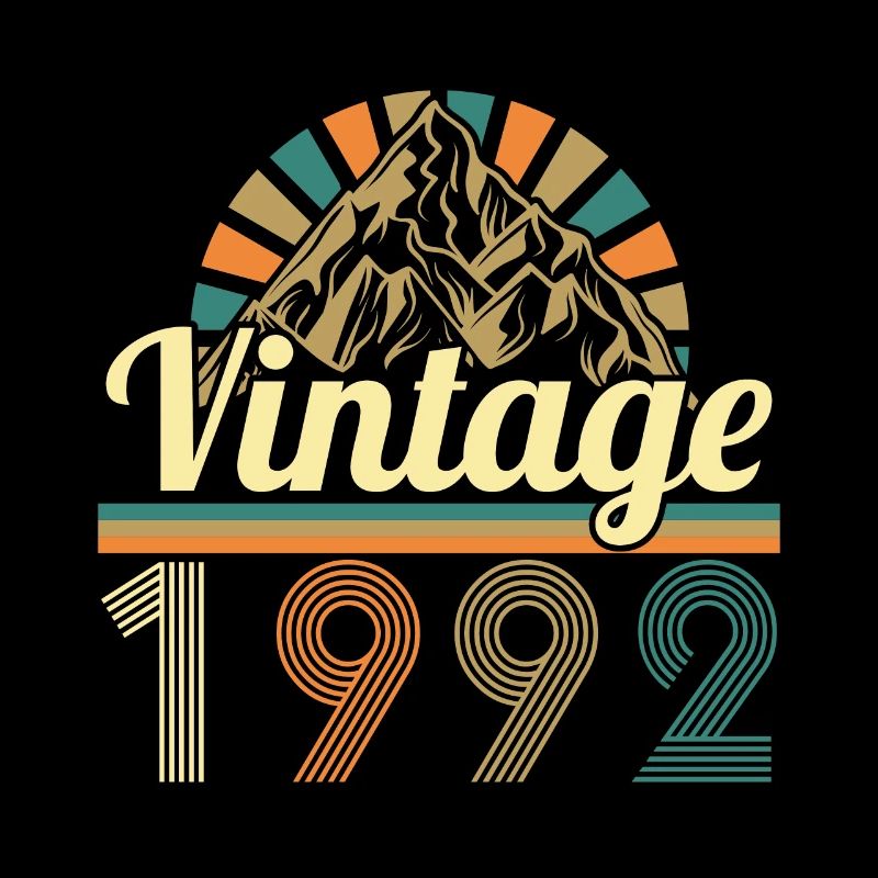 Vintage 1992 Retro Geburtstagsgeschenk