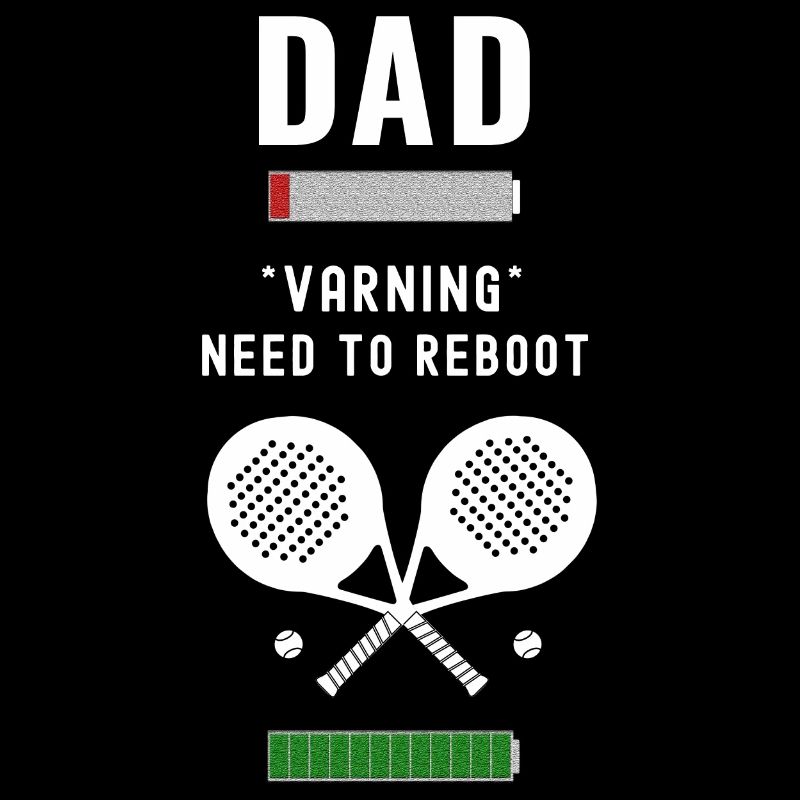 Dad low battery. Warning needs Padel for charging