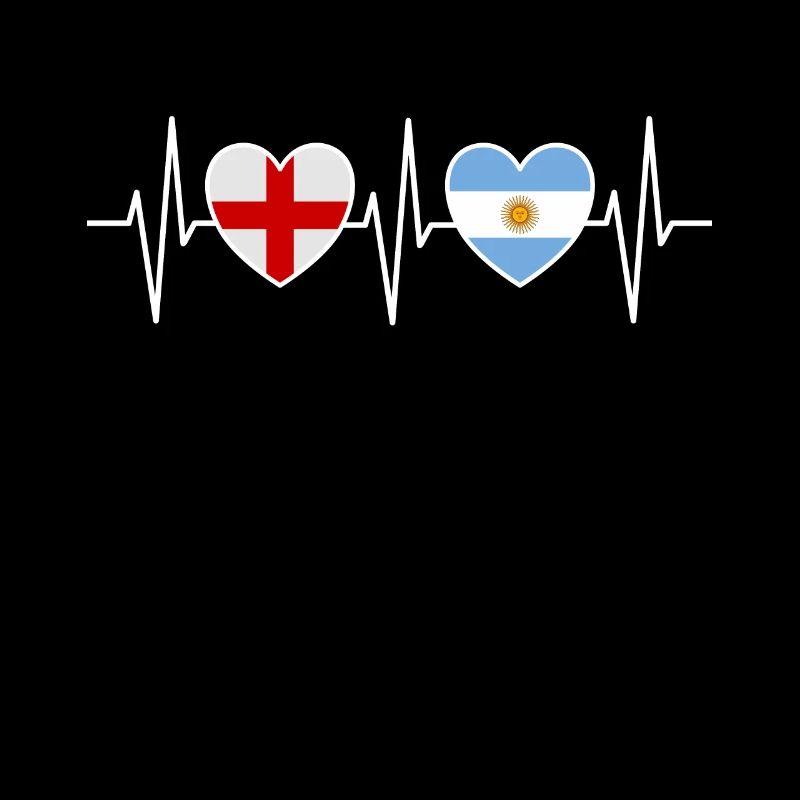 Angleterre et Argentine Drapeaux argentins