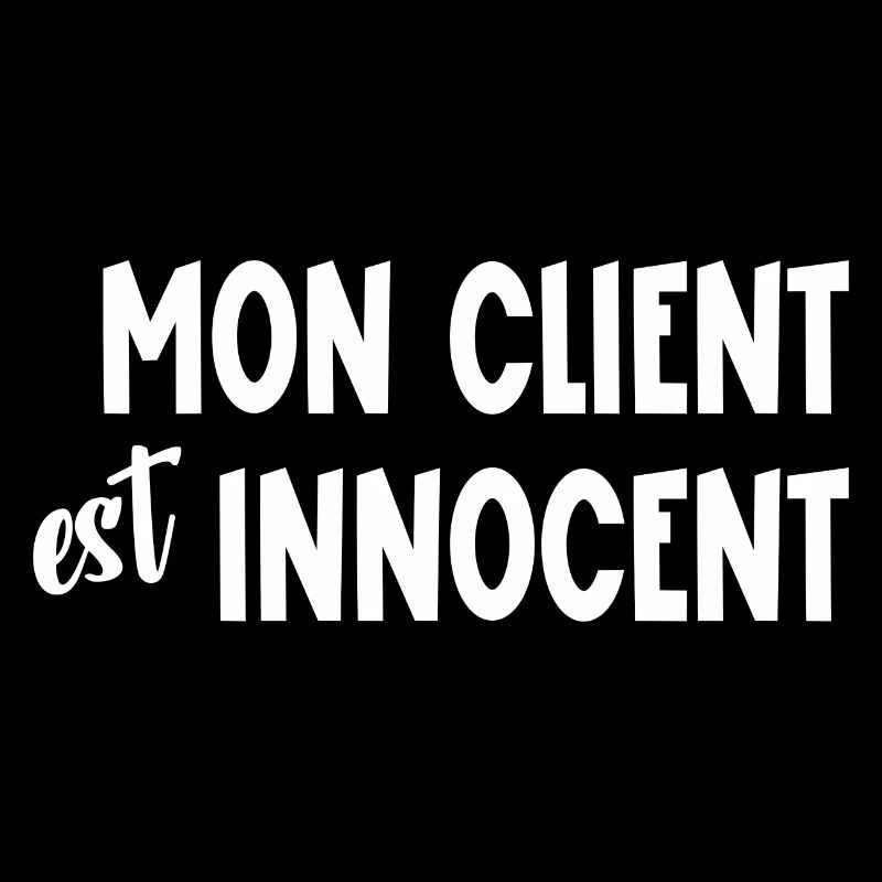mon client est innocent