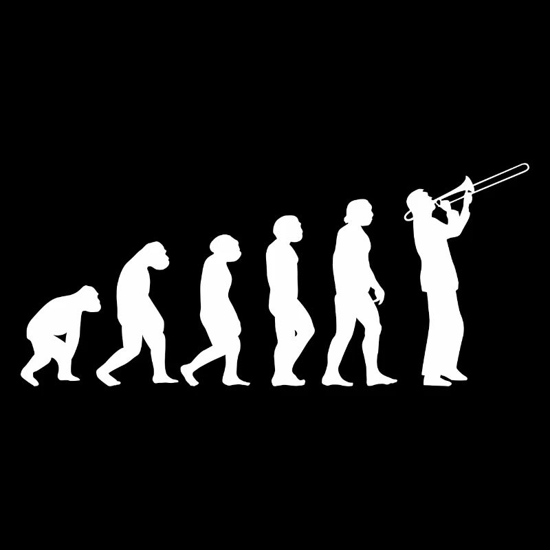Trombone Player Evolution, Funny Trombonist