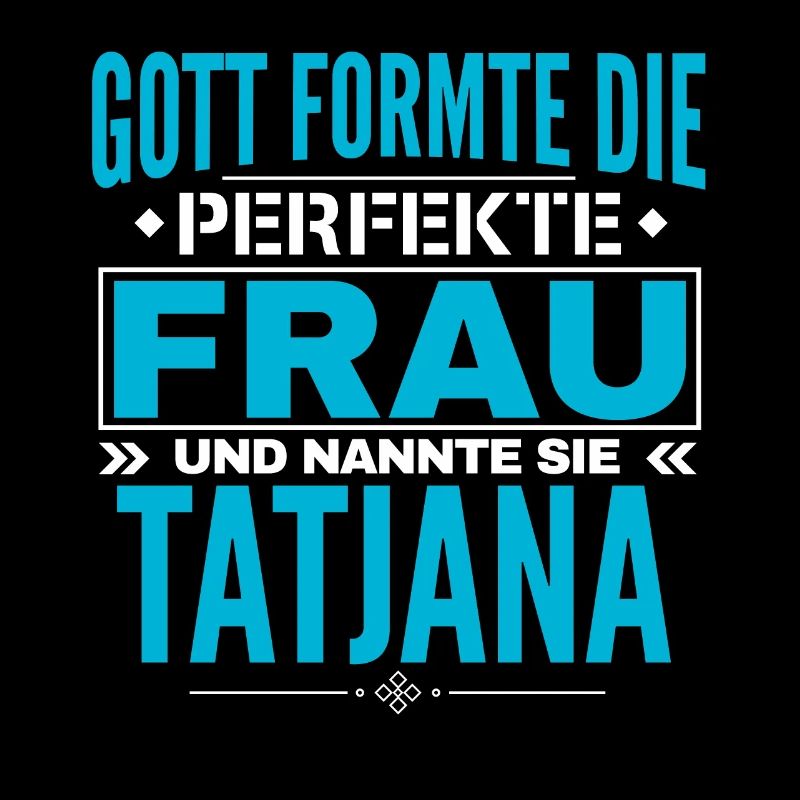 Conception du nom Tatjana