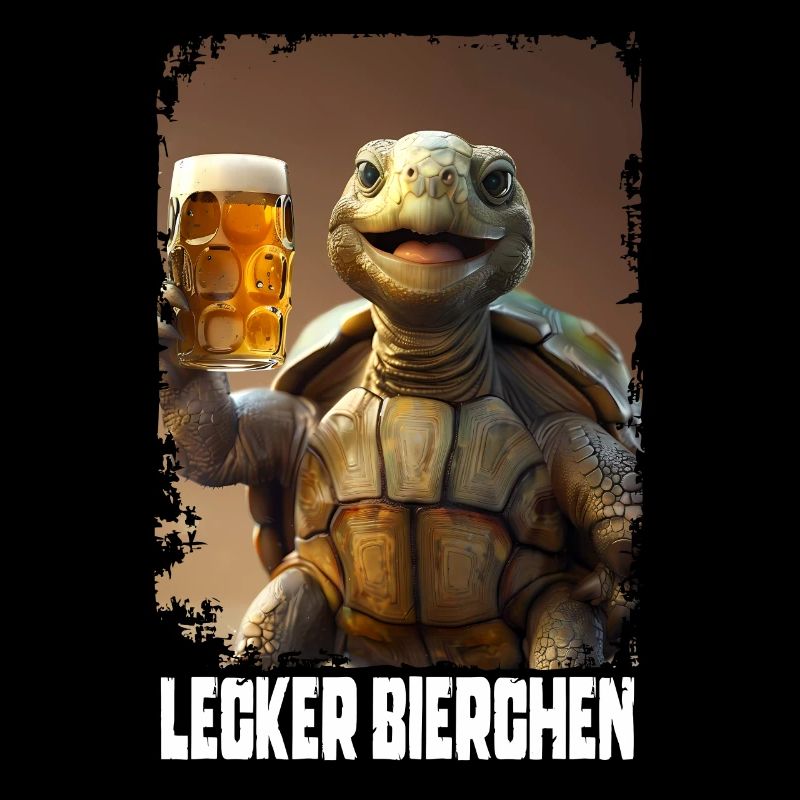 Lecker Bierchen Schildkröte