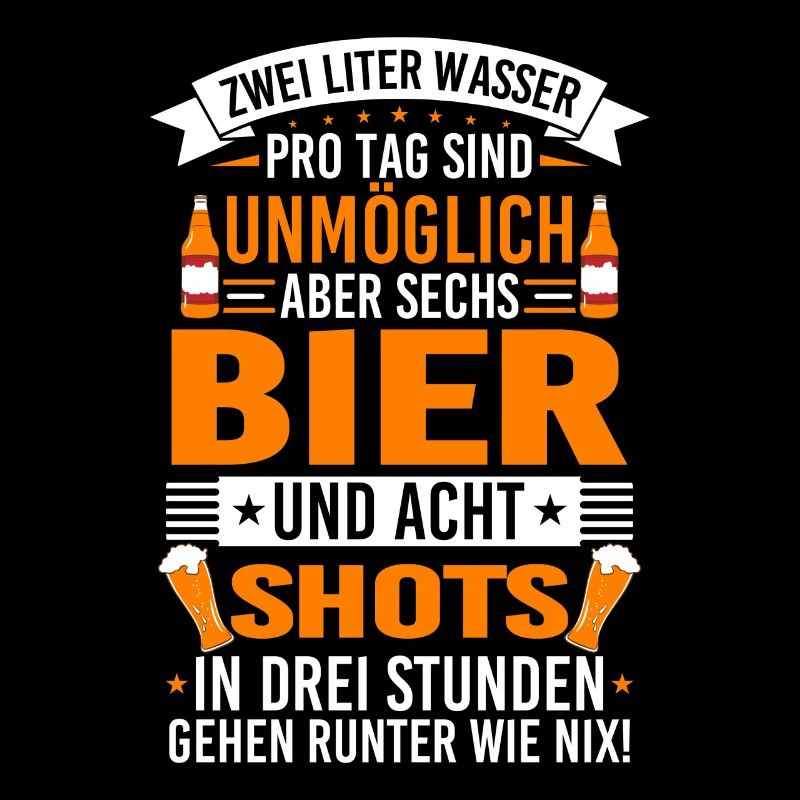 Zwei Liter Wasser pro Tag sind unmöglich