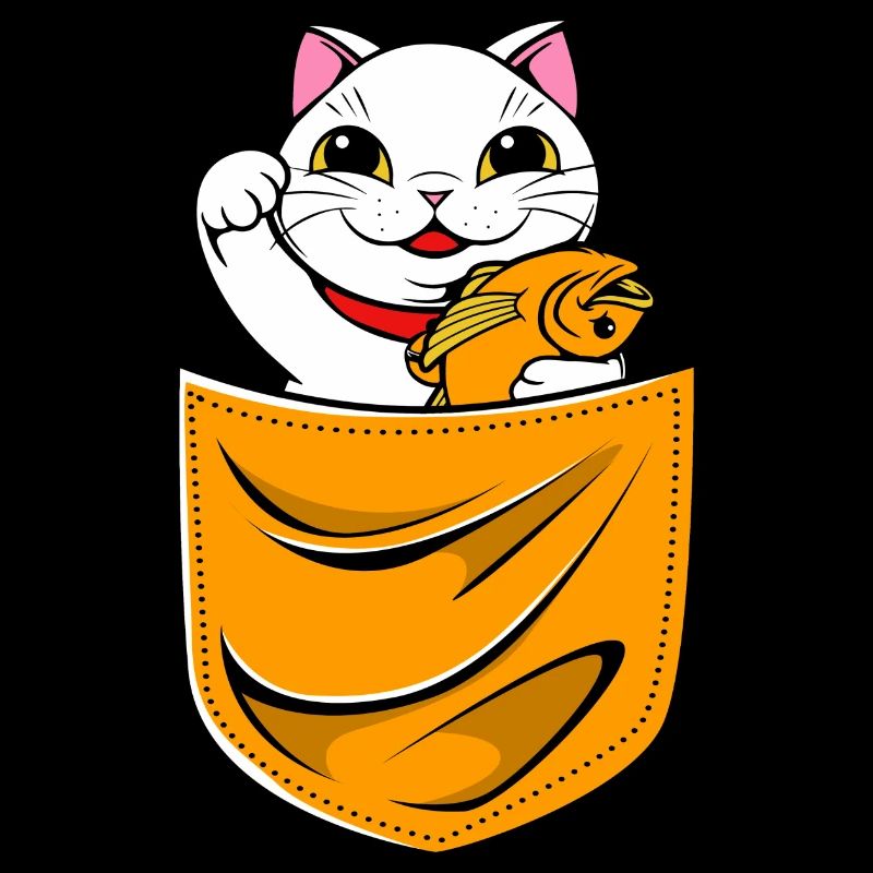 Maneki Neko Japan Glücksbringer