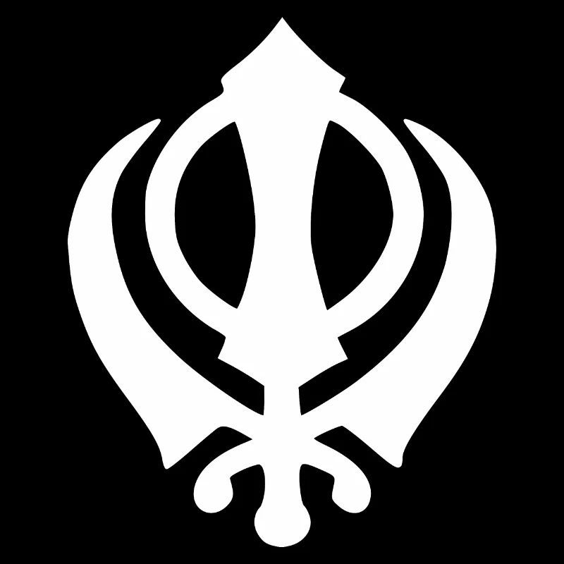 sikhisme khanda blanc