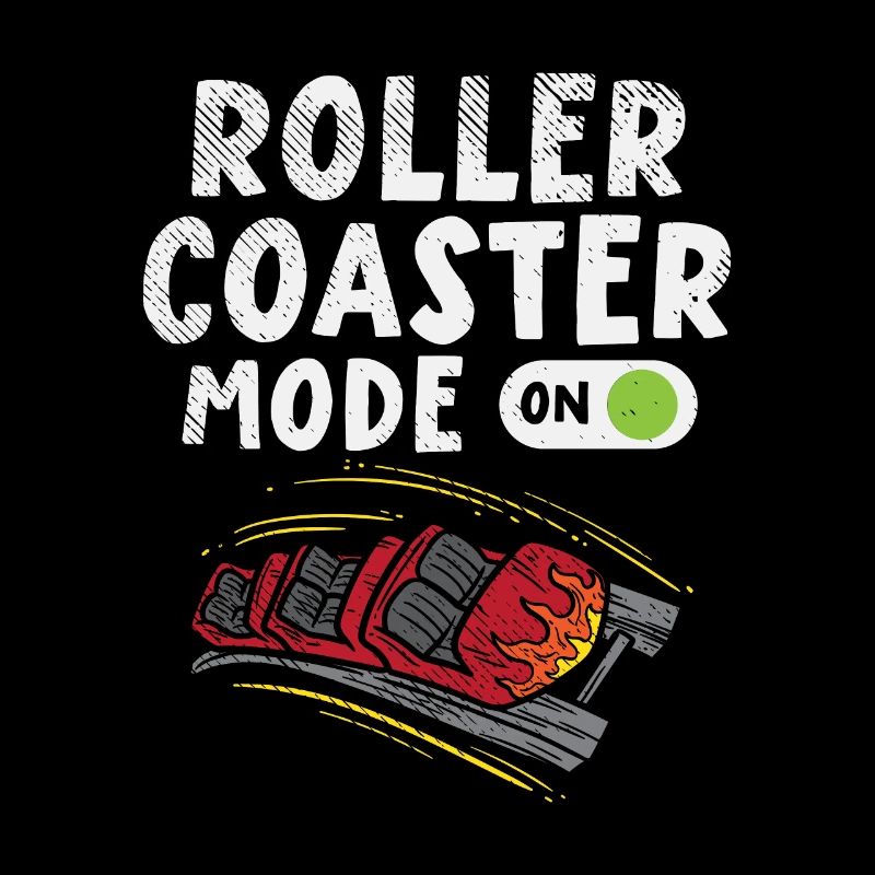 Achterbahn Rollercoaster Freizeitpark Schausteller