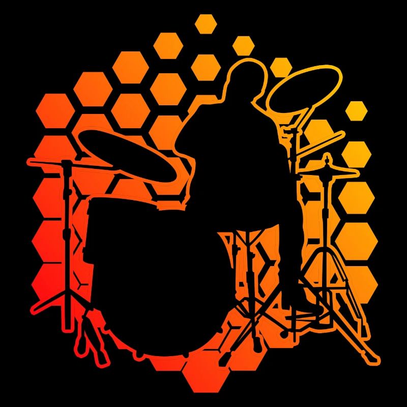 Drum Kit Drums Percussionist