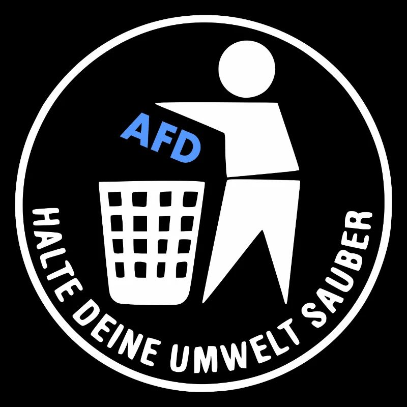Fck afd - halte deine umwelt sauber