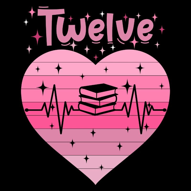 12. Geburtstag Lesen Bücher Buch Mädchen Tochter