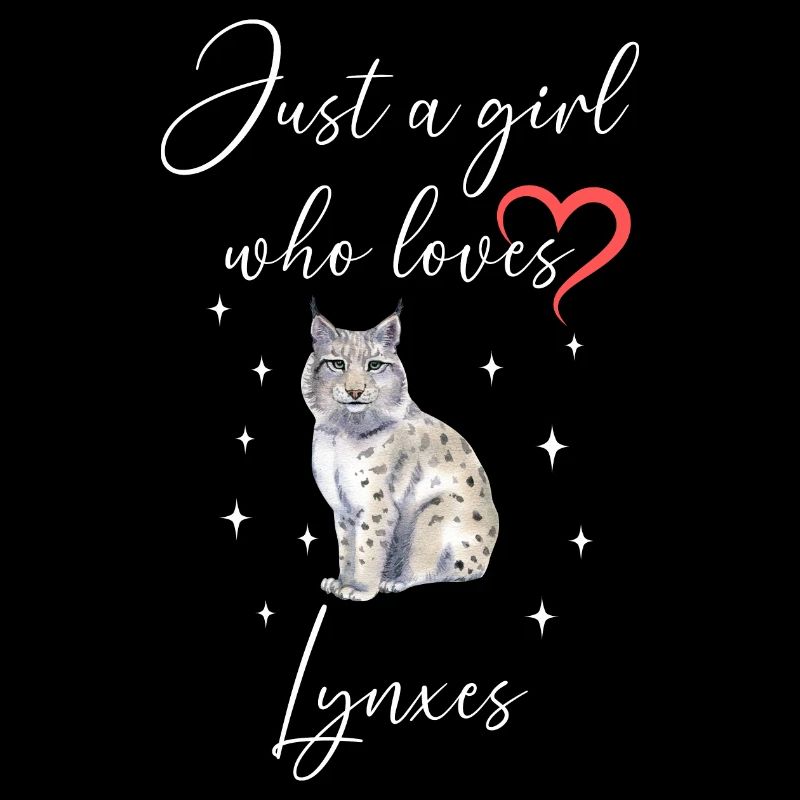 Frau Mädchen Liebe Herz Luchs