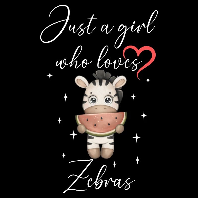 Frau Mädchen Liebe Herz Zebra