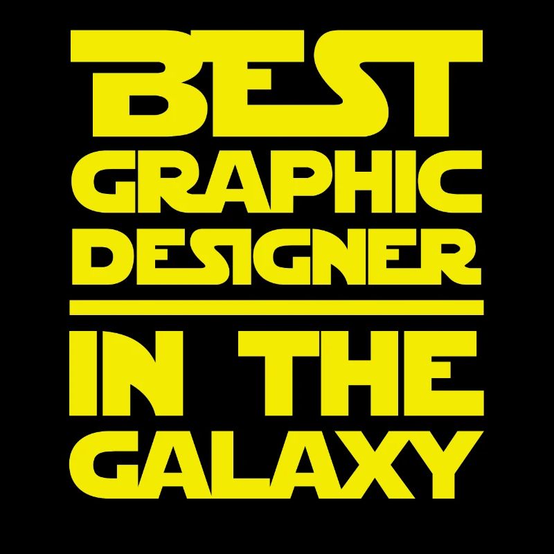 Bester Grafikdesigner in der Galaxis