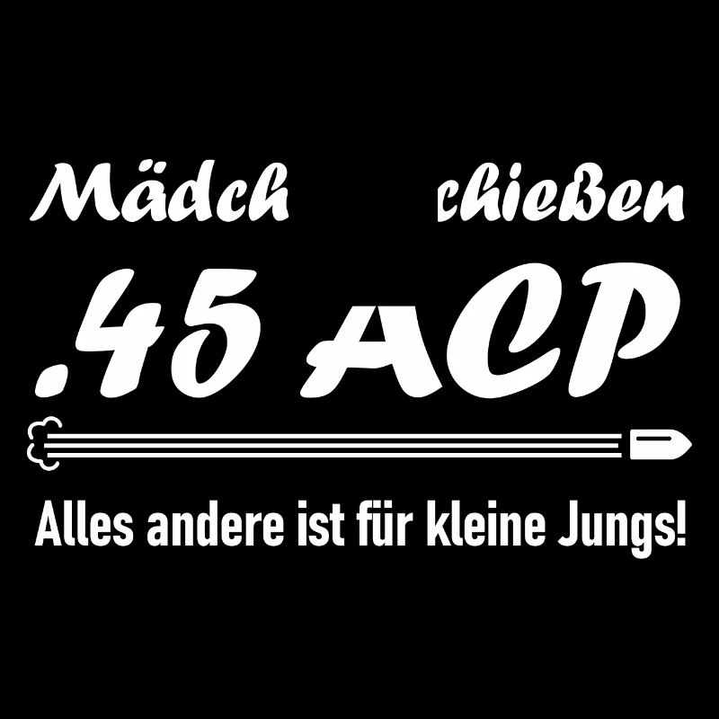 Mädchen schießen .45 ACP
