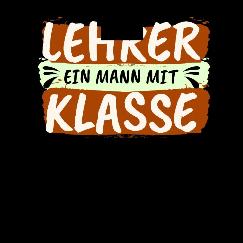 Lehrer ein Mann mit Klasse Geschenk
